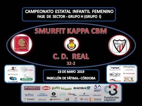 SMURFIT KAPPA CBM vs C.D. REAL INTERSECTOR NACIONAL INFANTIL FEMENINO GRUPO H (GRUPO I) 23-05-19.