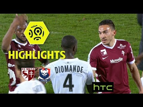 FC Metz - SM Caen (2-2) - Highlights - (FCM - SMC) / 2016-17