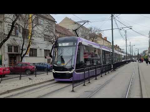 Timişoara: str. Coriolan Brediceanu (Piaţa Timişoara 700). Tram nr. 1010, route 6 a