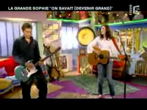 La Grande Sophie - On savait (devenir grand) (live @ TV Studio 5)