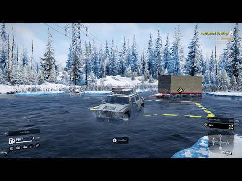 SnowRunner Walkthrough Part 35 - Abandoned Supplies
