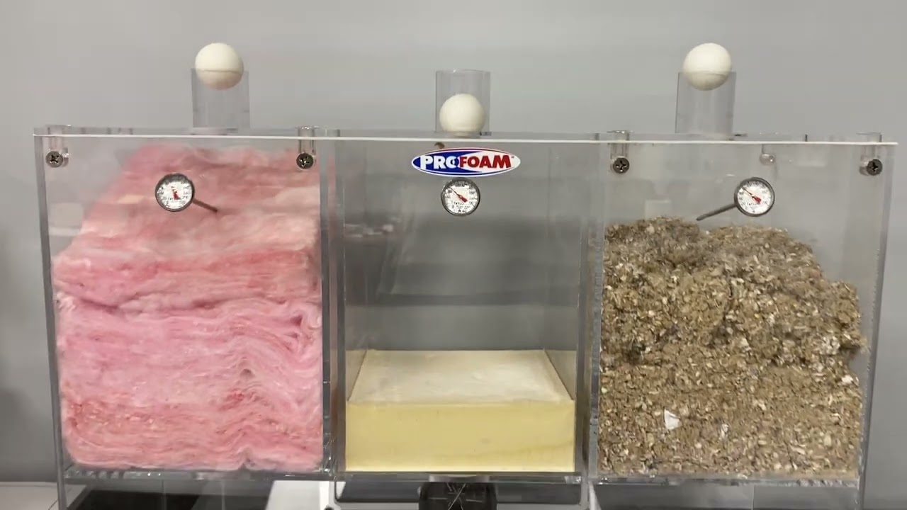 Air Test: Fiberglass vs. Spray Foam vs. Cellulose