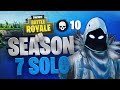 Season 7 | Solo Win | Fortnite | No Commentary