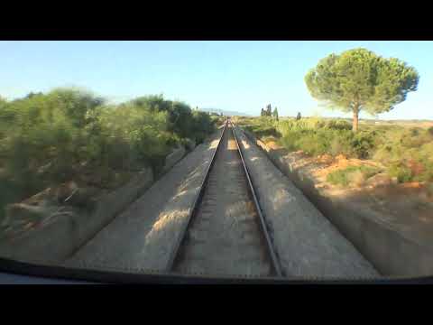 🇵🇹 Führerstandsmitfahrt Algarve Linie - Lagos nach Faro Cab Ride [4K UHD]