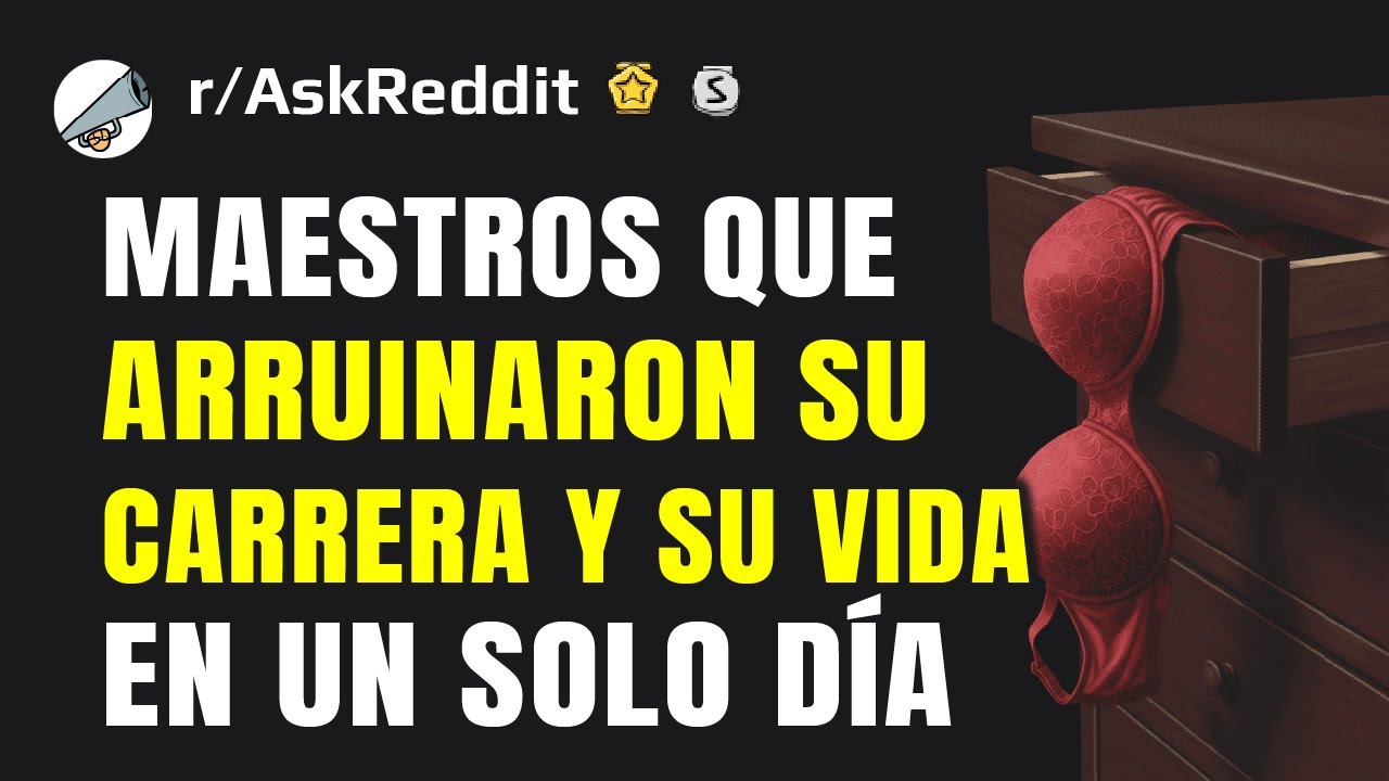 ¿Por qué despidieron a ese profesor de tu escuela?
