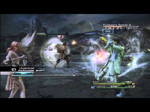 Final Fantasy XIII PsS Playthrough Part 13 - Remnants of Pulse