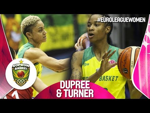 Candice Dupree & Yvonne Turner - Top Plays from Uniqa Sopron vs. Olympiacos