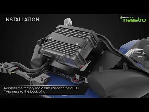 iDatalink Maestro 2014+ Harley Davidson Amplifier Replacement/Addition - aHD2 + DSR1