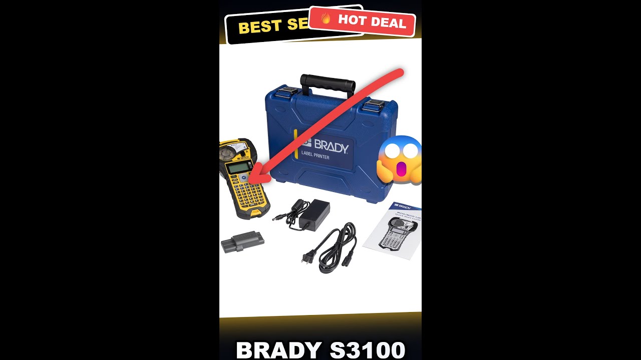 Brady S3100 Sign and Label Printer Review: Boost Industrial Efficiency with Workstation Safety and Facility ID Software