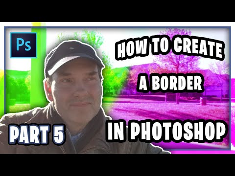 How To Create A Border In Photoshop Part 5 | Adobe...