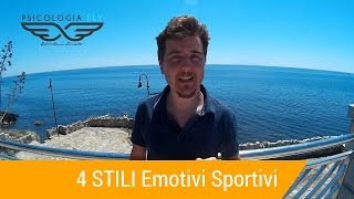 Scopri qual è il tuo Profilo Emotivo nello Sport - Psicologia dello Sport & Esports