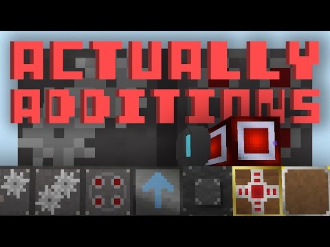 Actually Additions (1.9.4-r44) - Mod Overview