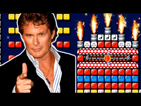 Super Mario Maker 2 🔧 Don't Hassel the Hoff 100% + Cake 🔧 DTSpies #5YMM