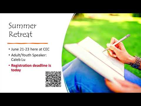 CEC Portland - Sunday Worship - English 2024-05-19AM