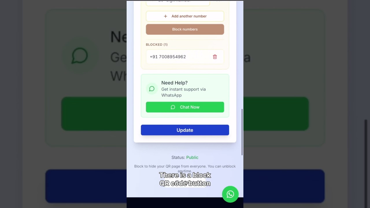 How to BLOCK Spammers from your Car QR Sticker