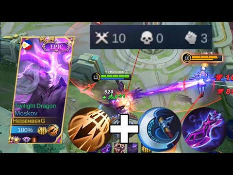 TOP GLOBAL MOSKOV! 1 HIT DELETE BUILD! MUST TRY!!! MLBB