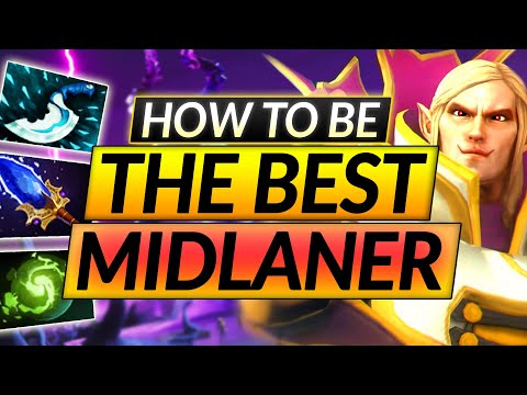 How to be THE PERFECT MIDLANER - INSANE Position 2 - INVOKER Tips - Dota 2 Guide