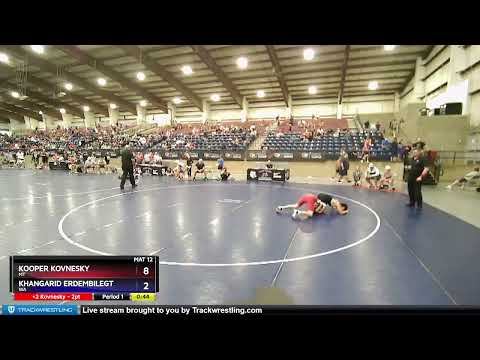 108 Lbs 5th Place Match - Kooper Kovnesky, MT Vs Khangarid Erdembilegt, WA 299e