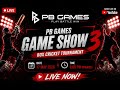 LIVE PB GAMES GAME SHOW 3 BOX CRICKET TOURNAMENT 6 TEAMS 1 CHAMPION