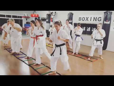 Shito ryu footwork drills - Yarrawonga Martial Arts
