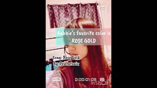Song: Rose Gold By: Pentatonix