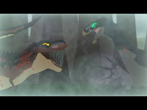 Tarbosaurus vs Therizinosaurus {StickNodes Animation}
