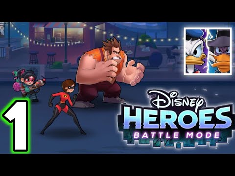 Disney Heroes: Battle Mode - Gameplay Walkthrough Part 1