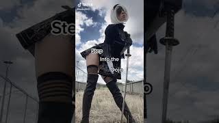 YoRHa No.2 Type B 2B cool cosplay #shorts #cosplay #anime #nierautomata