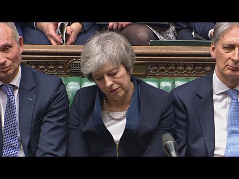 Британский парламент «разгромил» соглашение Терезы Мэй о «брексите»