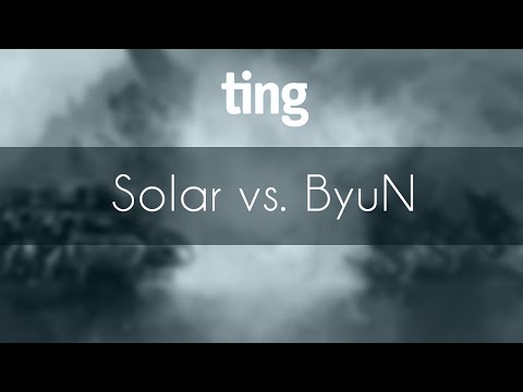 Solar vs. ByuN - ZvT - TING Open #2 Finals