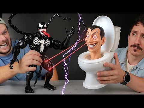 😱 Venom-Spiderman Vs Skibidi Toilet – This DIY Battle Got OUT OF CONTROL! 💀⚡