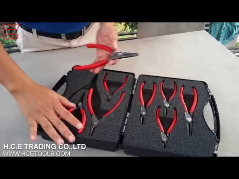 Knipex Precision žiedinių replių rinkinys 8 vnt. - 00 21 25 video