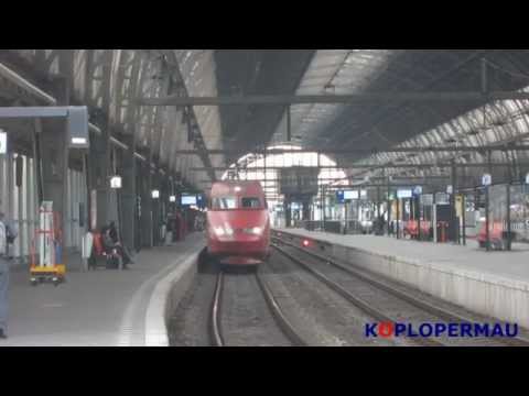 Thalys to Paris departs from Amsterdam Central Station!