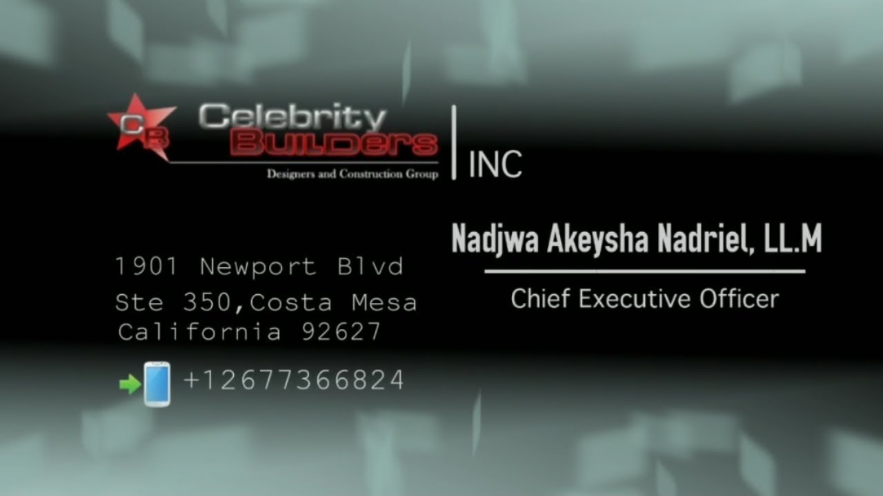 Celebrity Builders,INC #usa #europe #middleeast #nakeyshacorporateINC