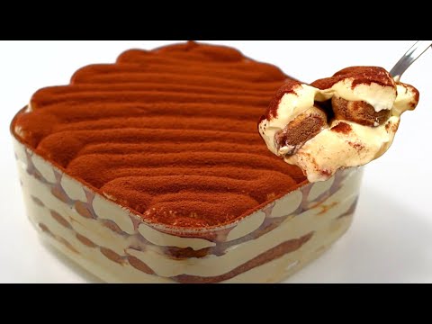TIRAMISU' CLASSICO con crema al Mascarpone Fatto in casa