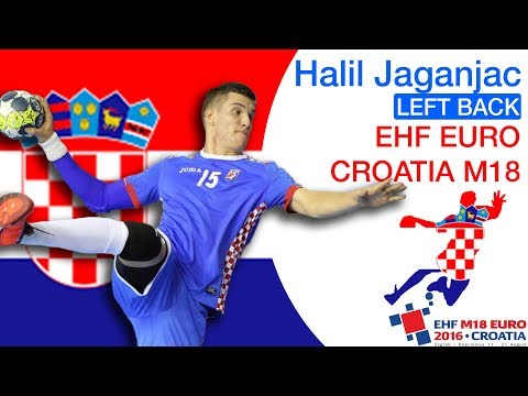 Best of Halil Jaganjac - Left Back - EHF Euro 2016 M18 Croatia