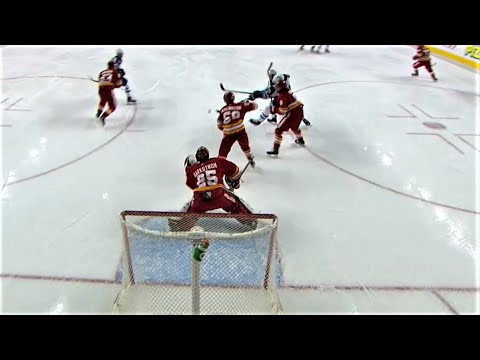 Dominic Toninato Gets A Stick On This Point Shot That Beats Markstrom For The Equalizer