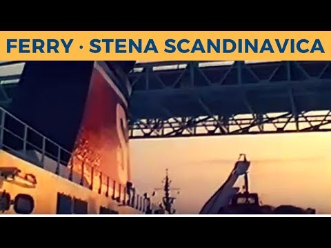 Classic Ferry Video 1996 - Passage on ferry STENA SCANDINAVICA, Göteborg-Kiel (Stena Line)