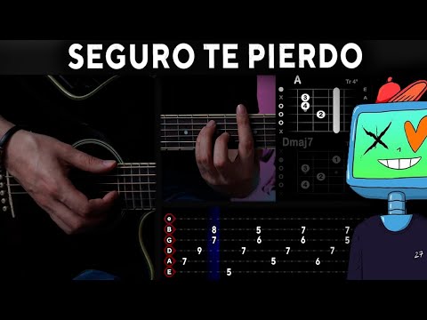 Seguro Te Pierdo - KID FLEX GUITARRA Tutorial | Acordes
