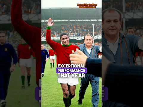 Portugal’s Near Victory: Eusebio’s 1966 World Cup Heroic🇵🇹❤️ #shorts #eusébio #football