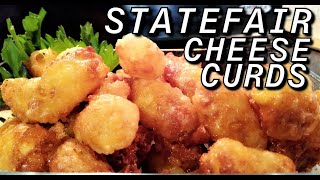 Deep Fried Cheese Curds | State Fair Cheese Curds Recipe | How To Make Cheese Curds