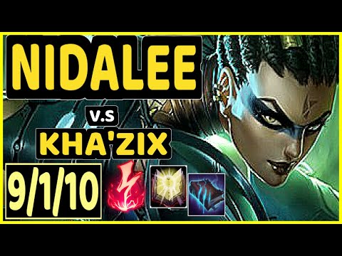 STEFAN (NIDALEE) vs KHA'ZIX - 9/1/10 KDA JUNGLE CHALLENGER GAMEPLAY - EUW