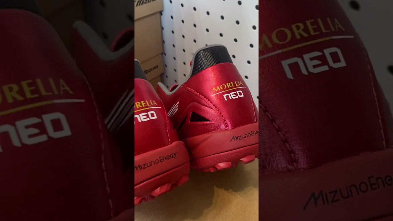 Giày Bóng Đá Mizuno Morelia Neo IV Pro TF Ruby Red Pack