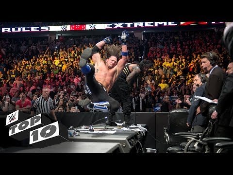 WWE Extreme Rules craziest crash-landings: WWE Top 10, July 14, 2018