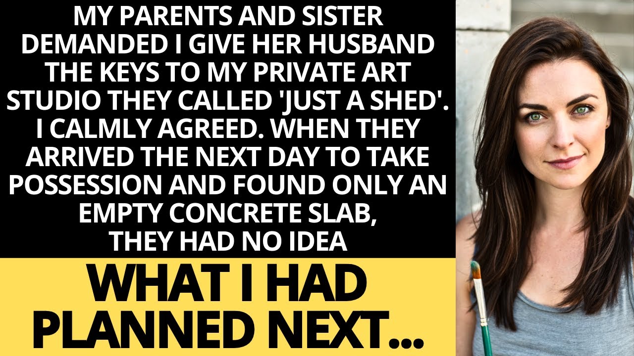 They Demanded My Art Studio, So I Gave Them an Empty Slab Instead