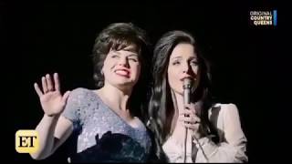 Jessie Mueller and Megan Hilty Talk Patsy and Loretta with Entertainment Tonight 18/10/2019 video