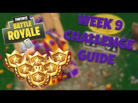 HOW TO COMPLETE ALL WEEK 9 CHALLENGES – SEASON 6 | FORTNITE BATTLE ROYALE TIPS/TUTORIALS