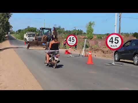 Joaquín Suárez y Pando -  Camino Las Piedritas está siendo asfaltado