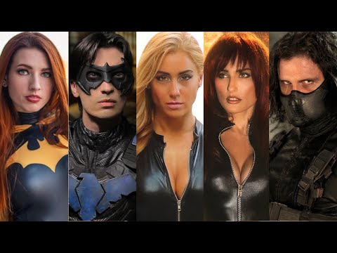 Black Widow Winter Soldier VS Nightwing Black Canary