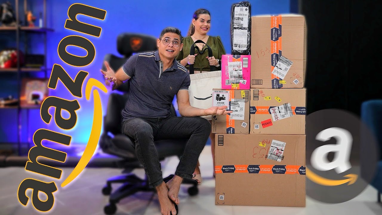 COMPRINHAS DE BLACK FRIDAY NA AMAZON! SUPER UNBOXING COM MIRELLY!